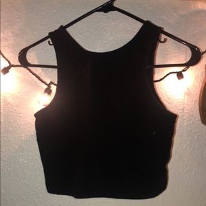 Aeropostale black crop top